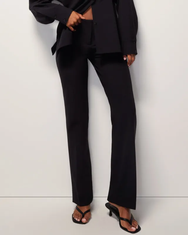 Low Rise Trouser | Black sold by KHY