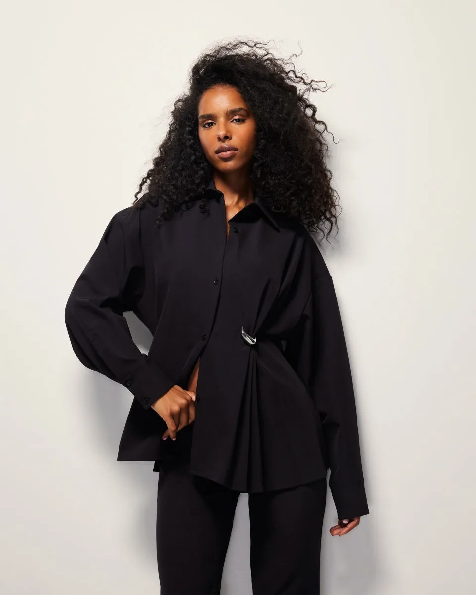 Low Rise Trouser | Black sold by KHY product image thumbnail 5