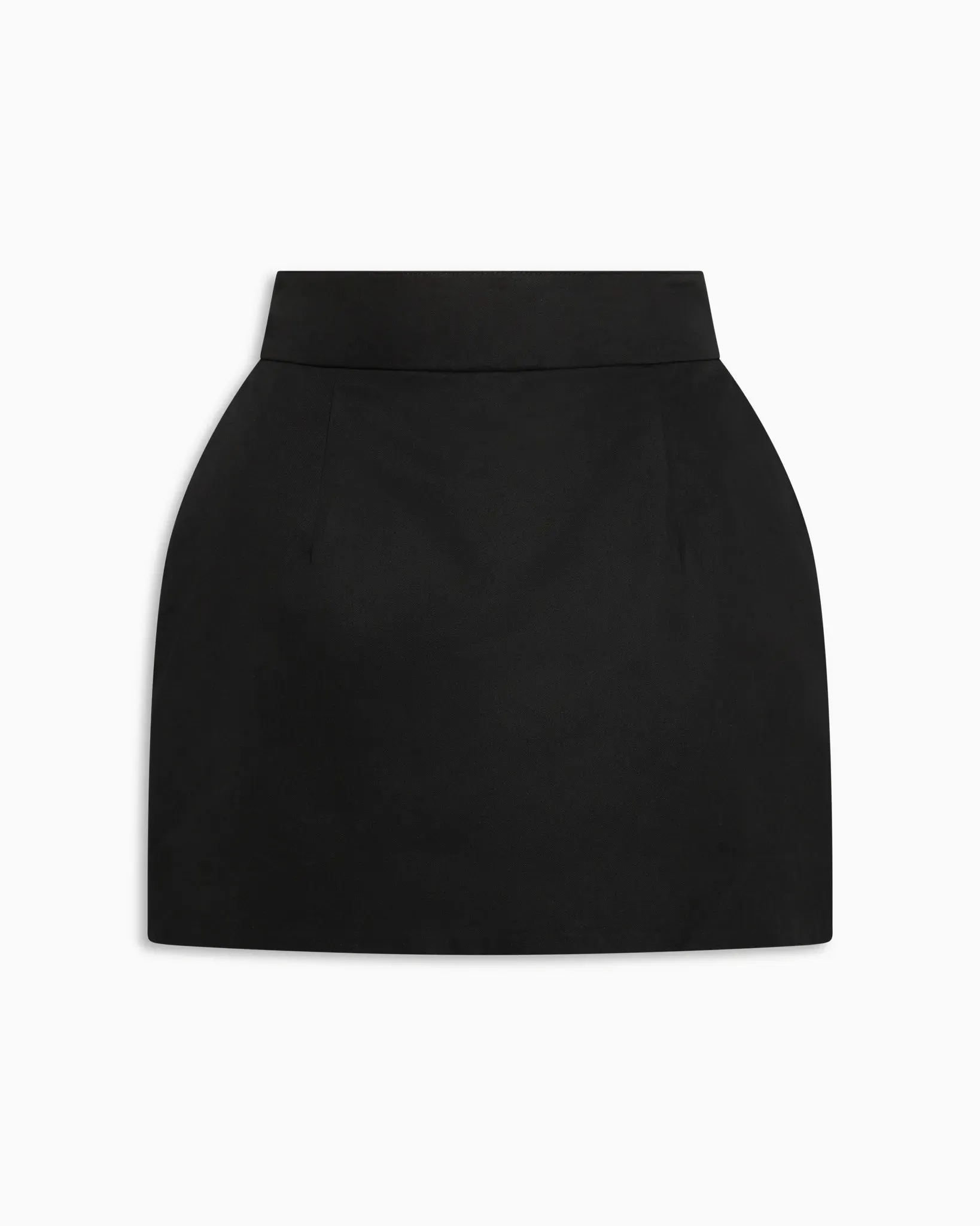 Structured Mini Skirt | Black sold by KHY