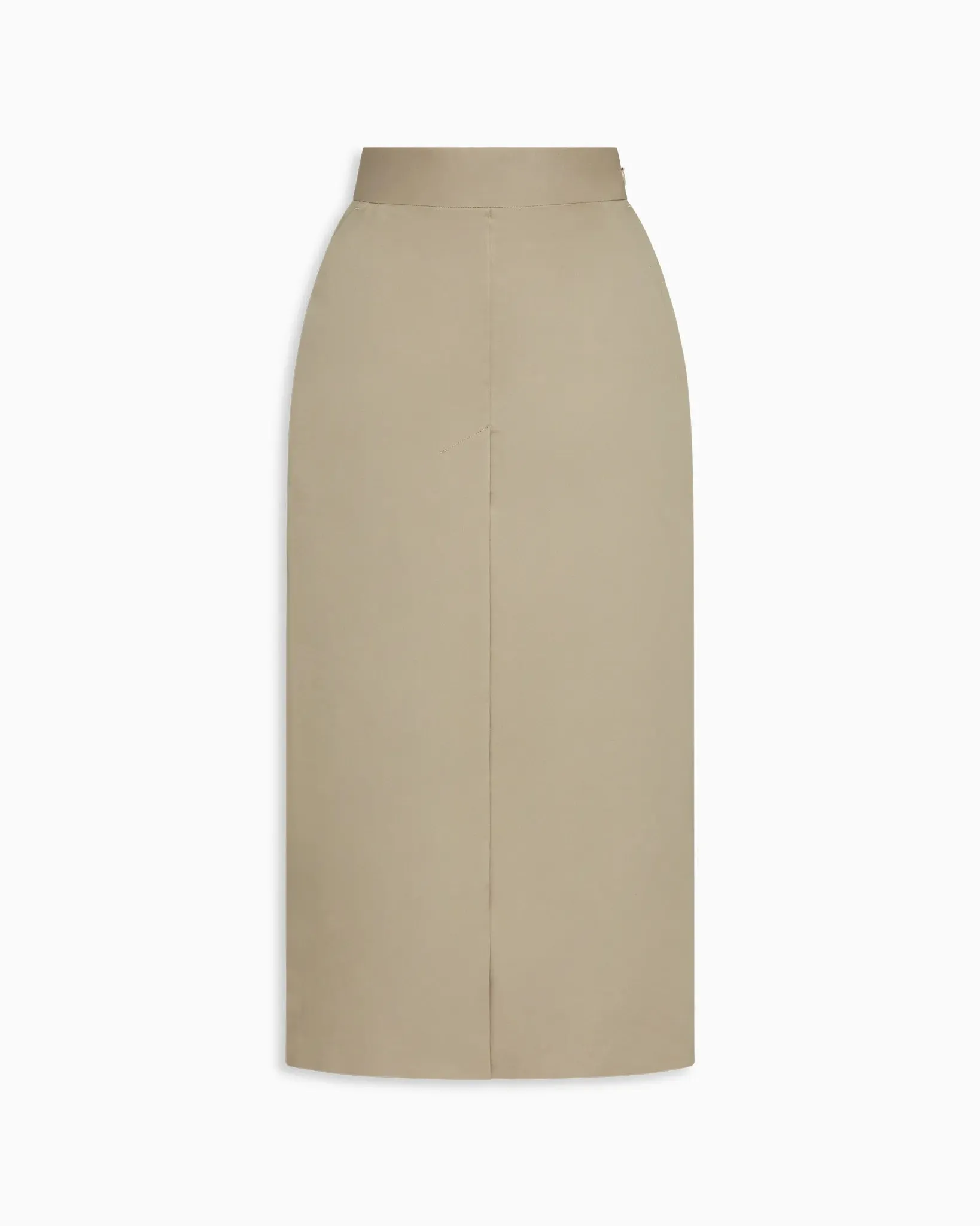 Button Front Maxi Skirt | Taupe sold by KHY