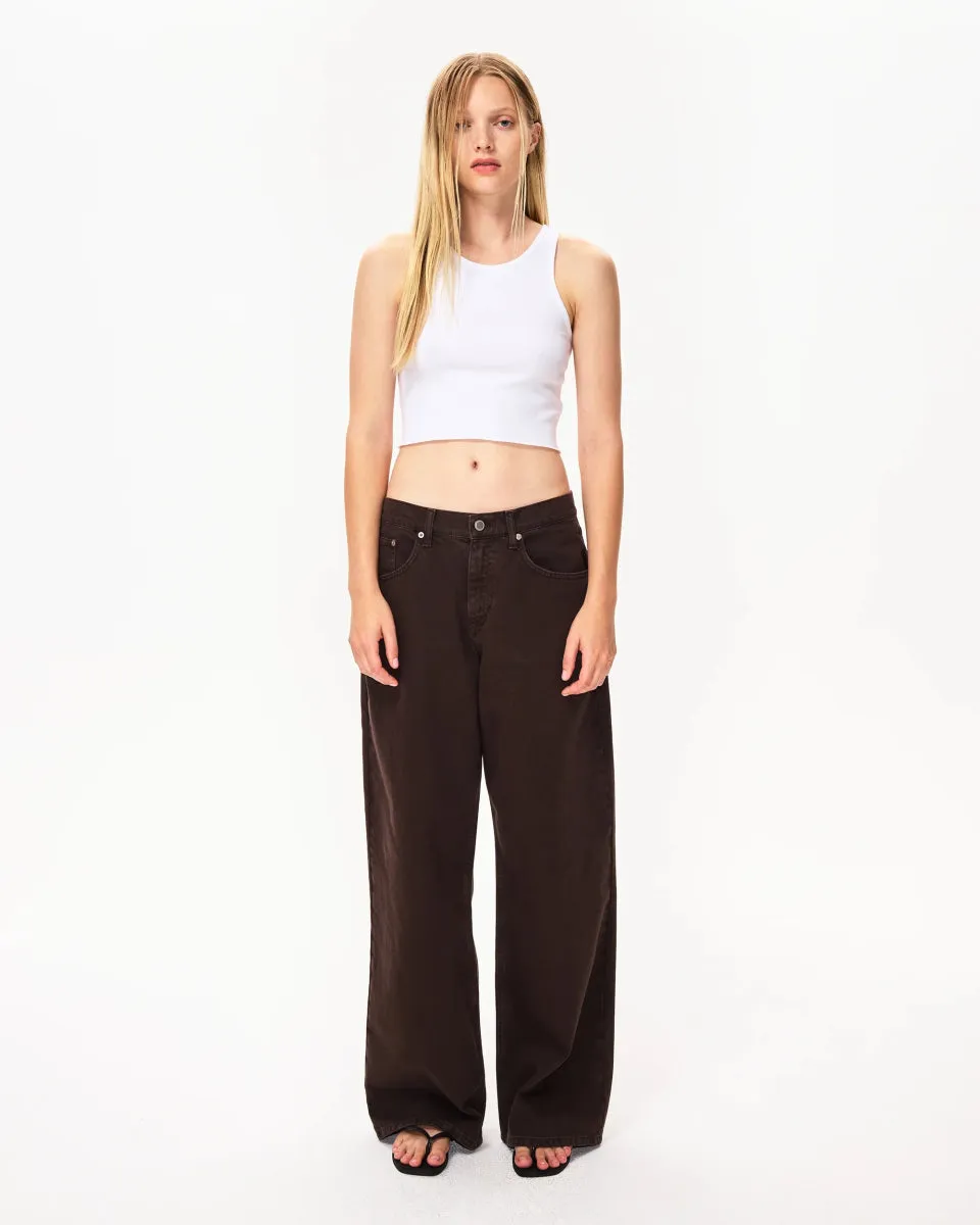 Classic Low Rise Denim | Chocolate sold by KHY product image thumbnail 3