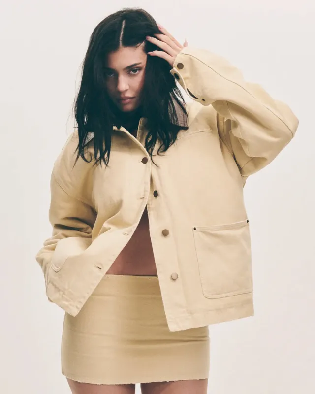 Canvas Utility Jacket | Wheat sold by KHY