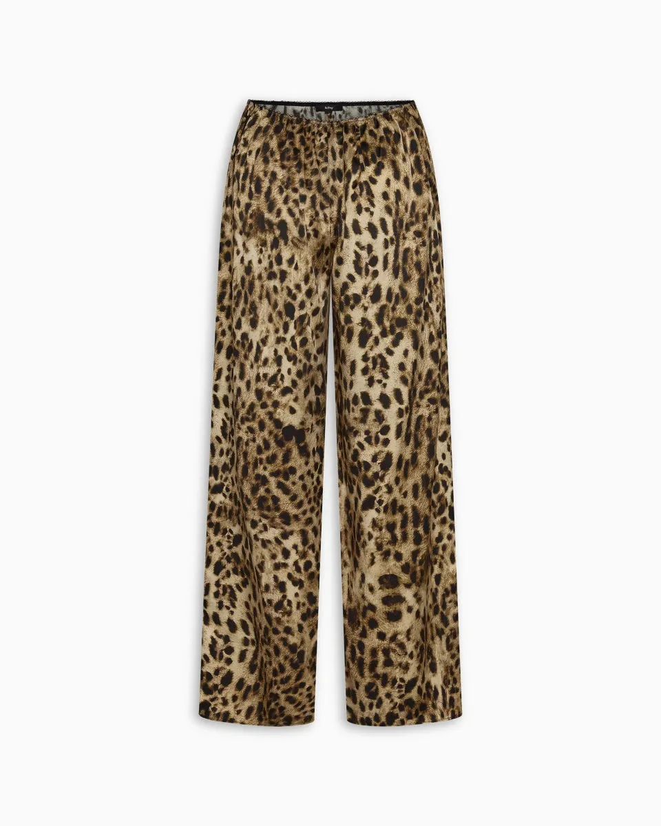Silk Low Rise Pant | Leopard sold by KHY product image thumbnail 2