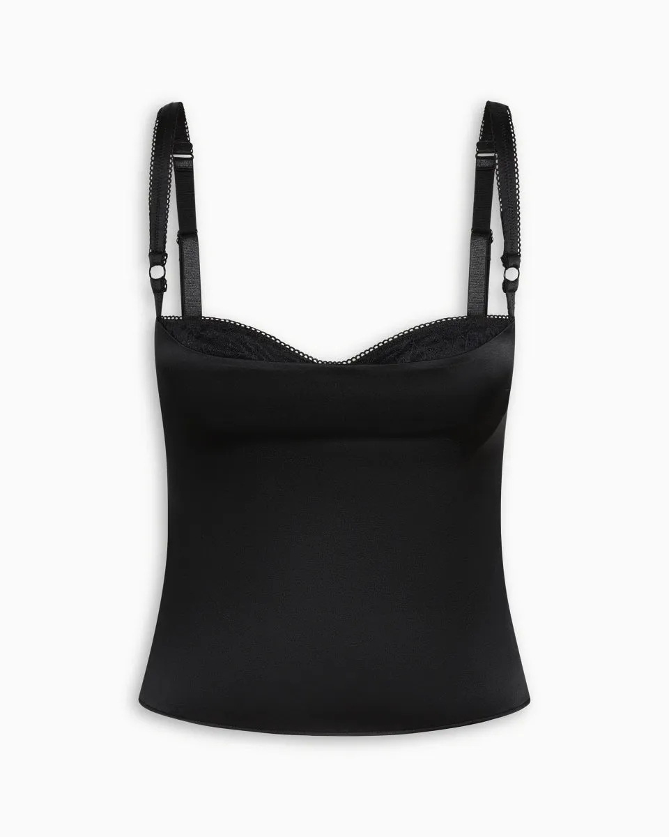 Silk Bustier Top | Black sold by KHY product image thumbnail 2