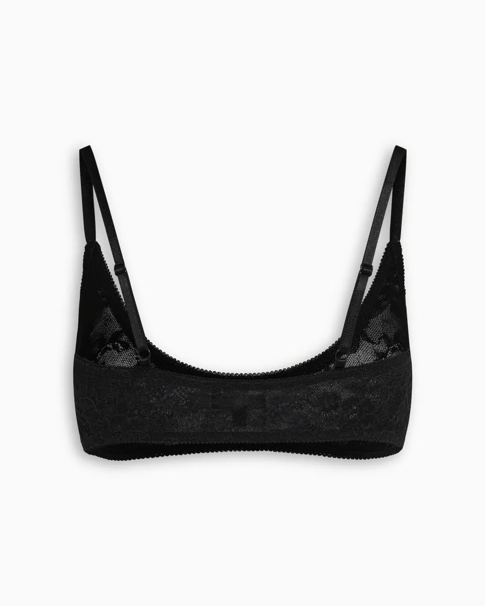 Lace Bralette | Black sold by KHY product image thumbnail 5