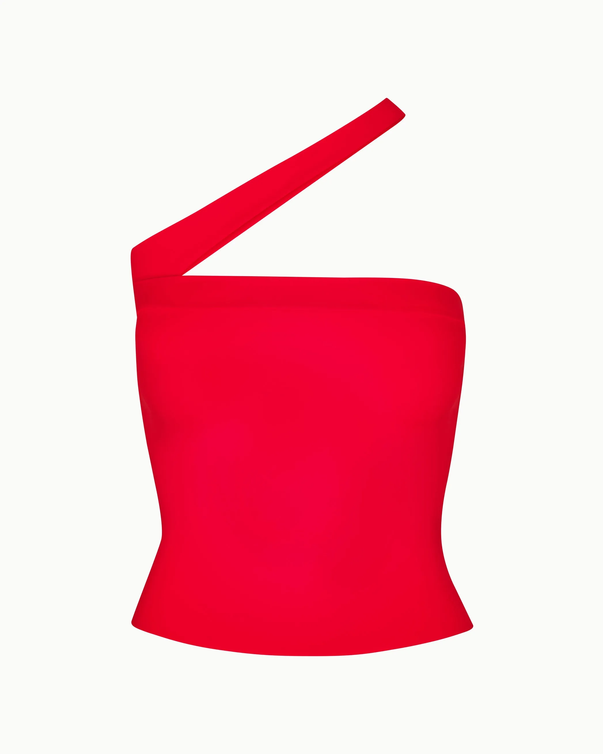 Sleek Stretch Tube Top | Tomato sold by KHY