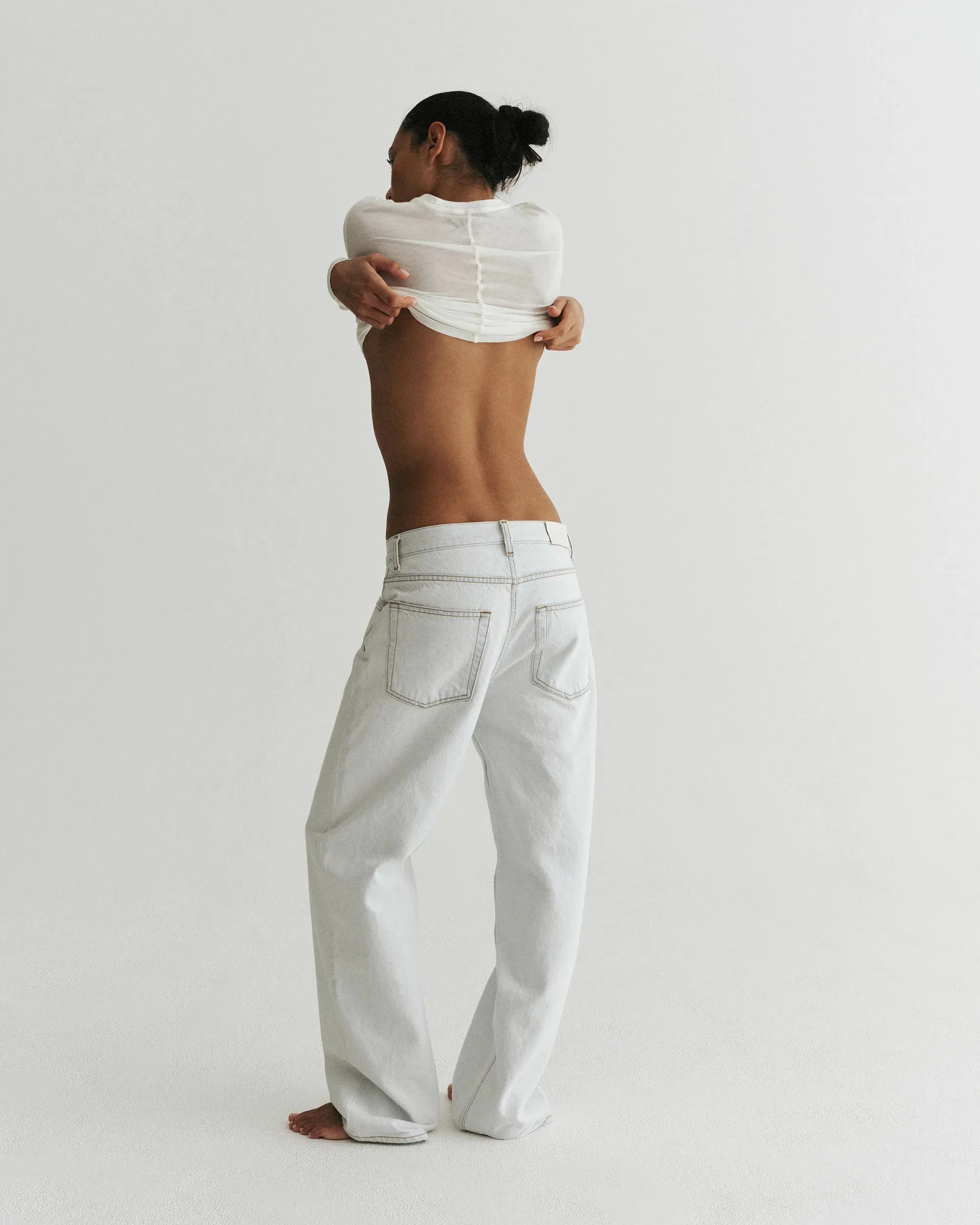 Beverly Relaxed Jean | Cloud sold by KHY product image thumbnail 3