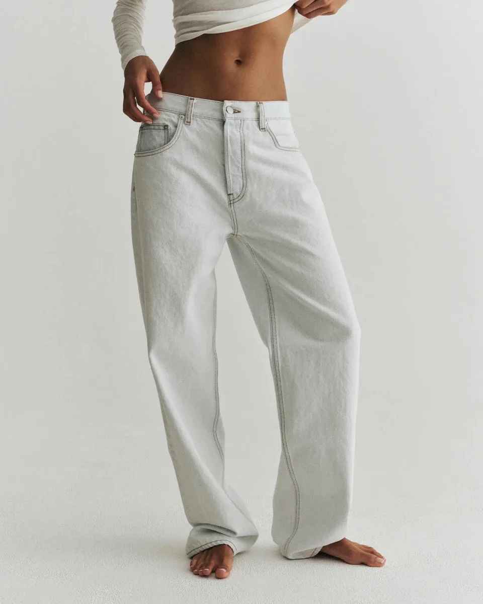 Beverly Relaxed Jean | Cloud sold by KHY