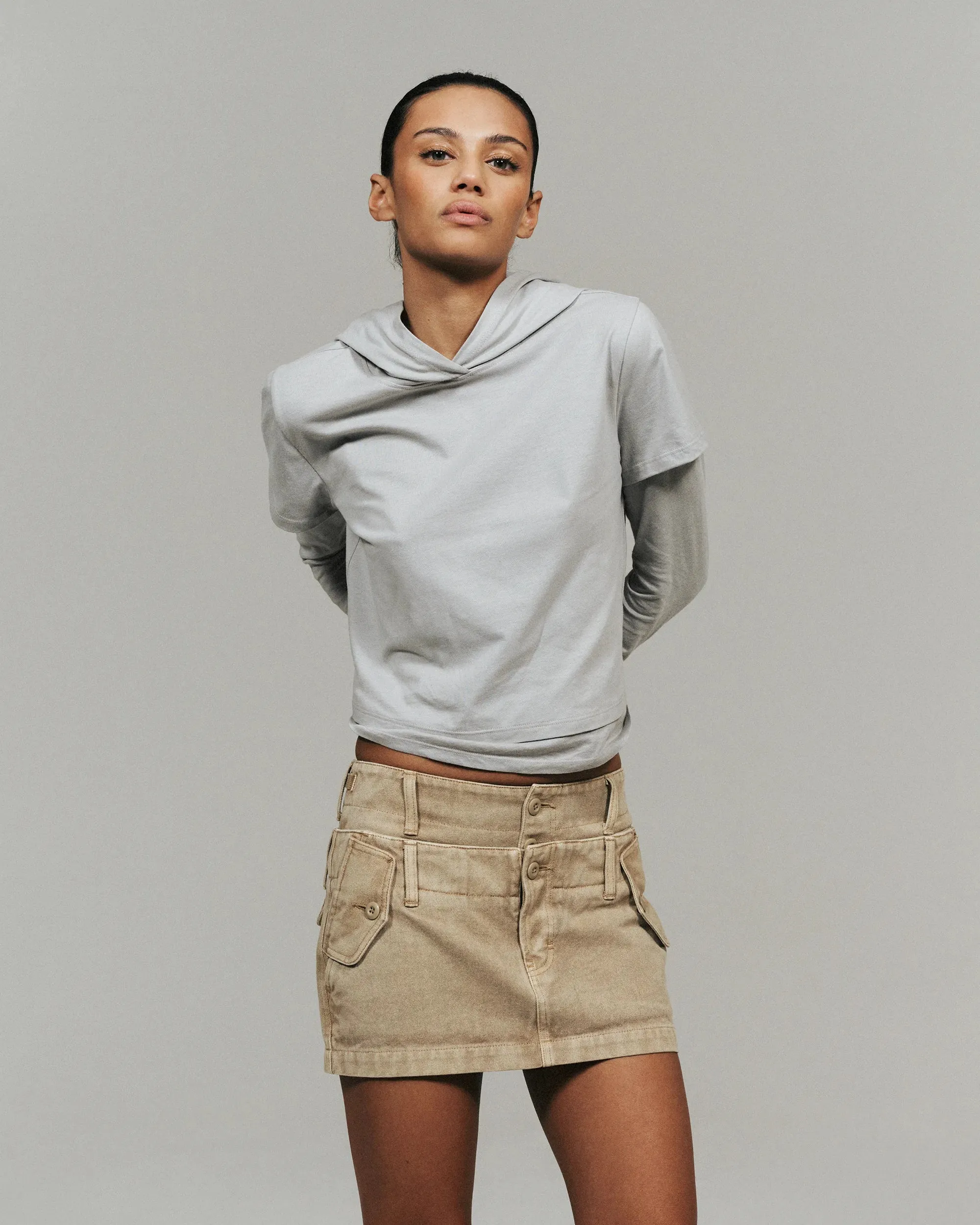 Ocean Tee | Grey sold by KHY