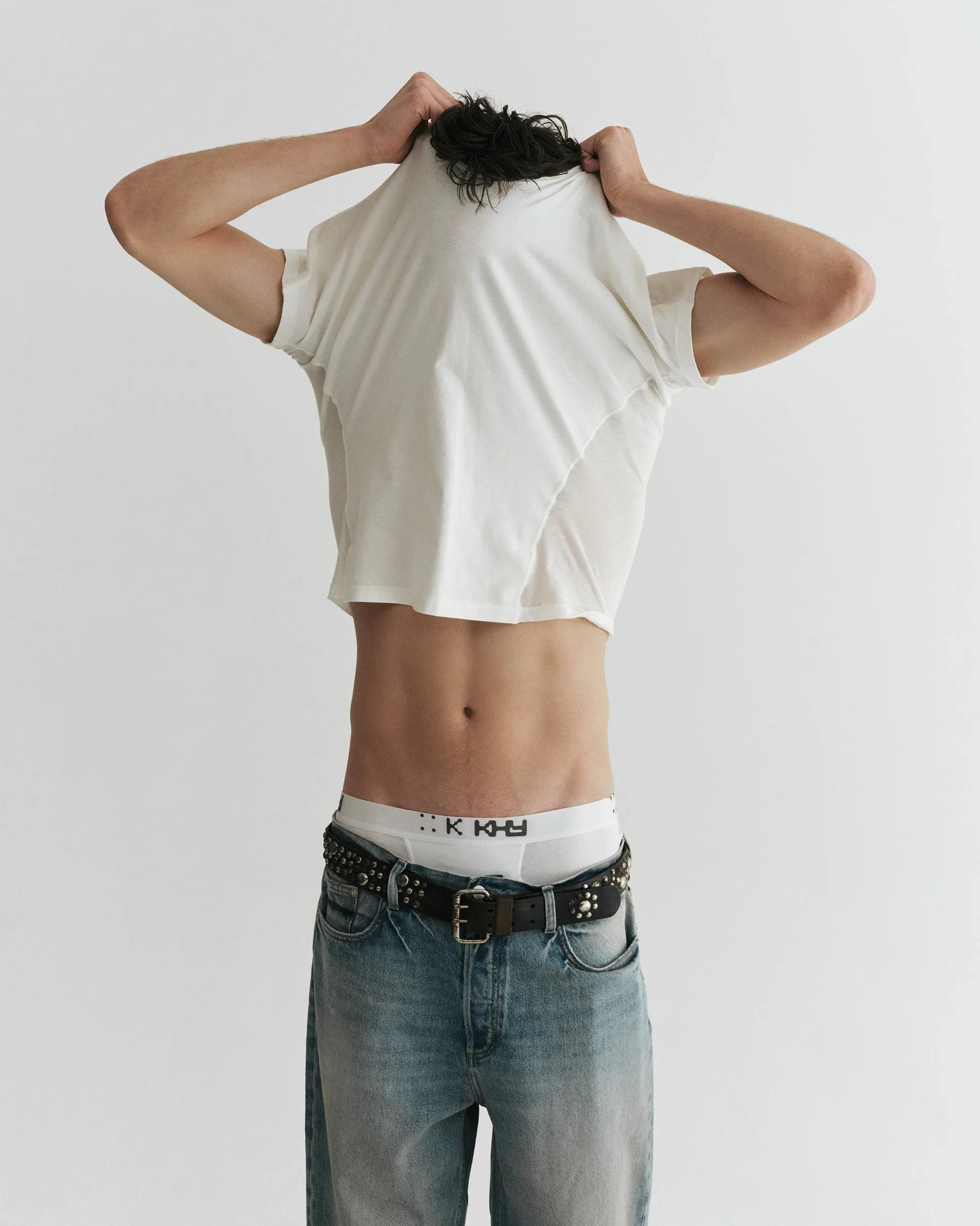 Runyon Twisted Tee | Cloud sold by KHY product image thumbnail 2