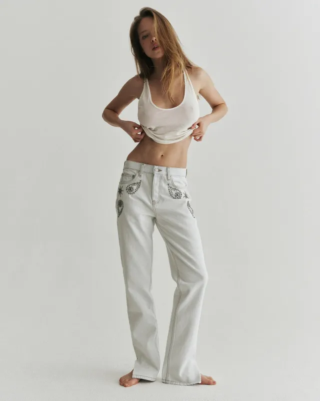 Feather Scoop Tank | Cloud made by KHY