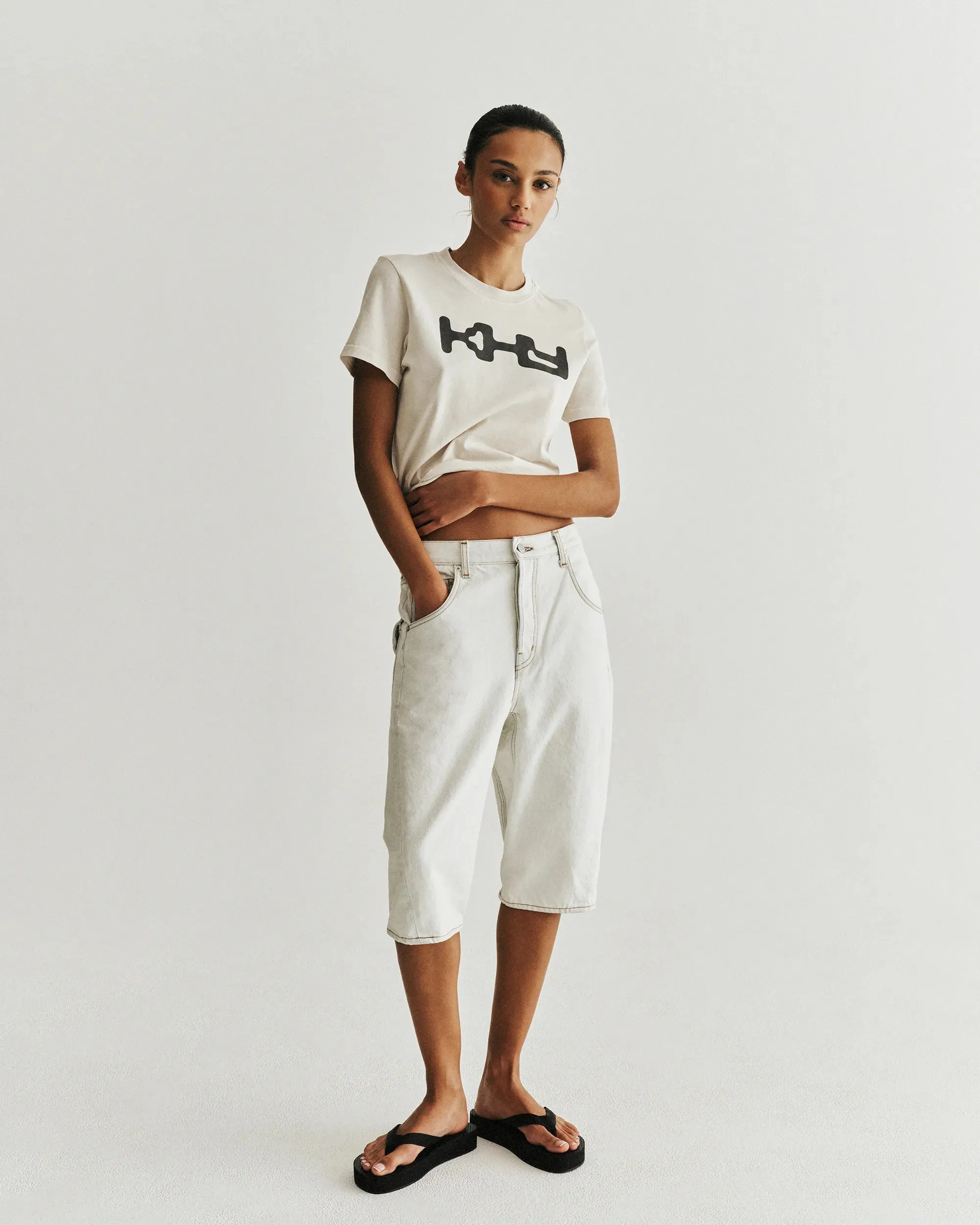 City Shorts | Mist sold by KHY product image thumbnail 2