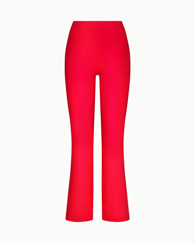 Sleek Stretch Low Rise Pant | Tomato sold by KHY