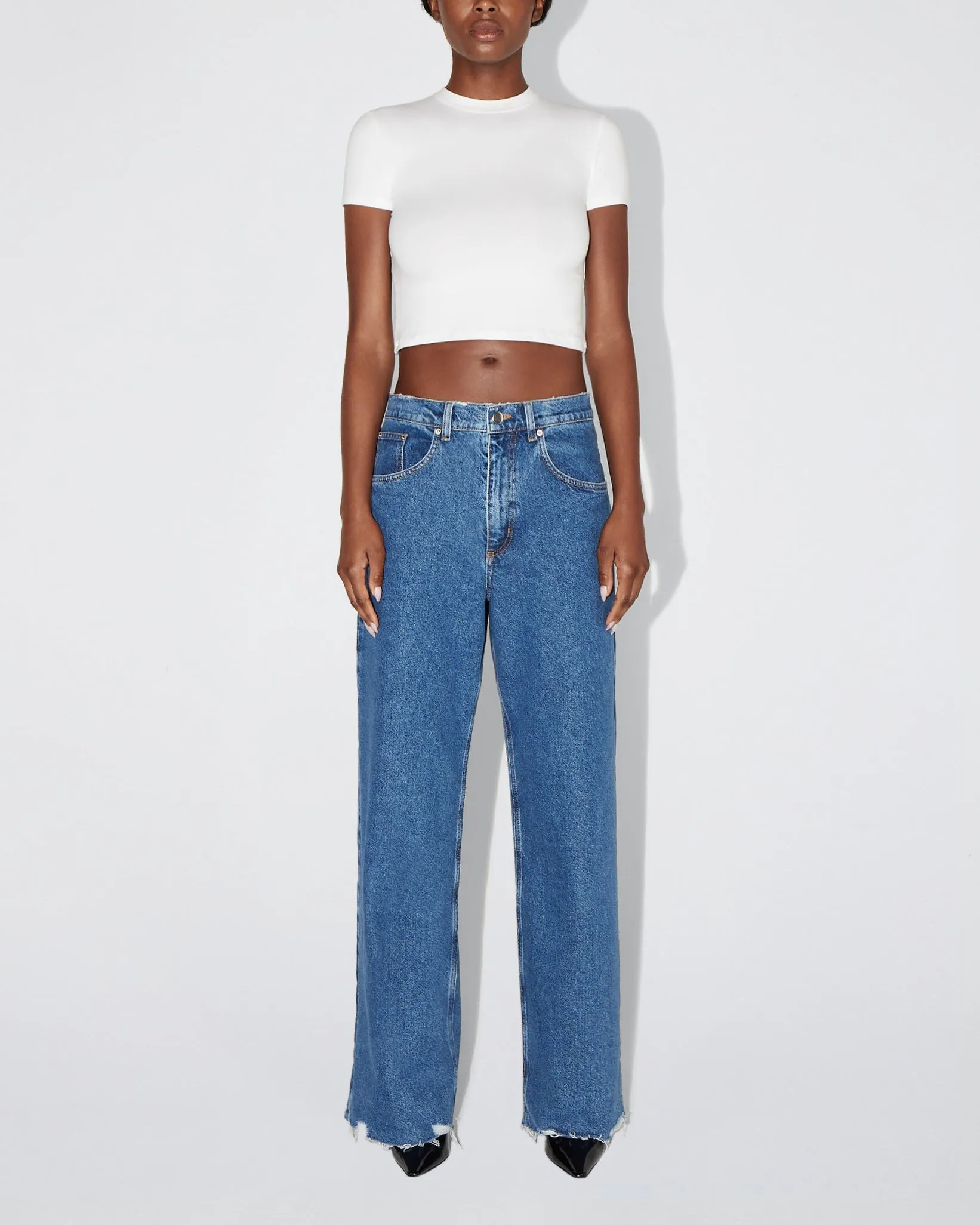 Classic Low Rise Denim | Medium Wash sold by KHY product image thumbnail 2