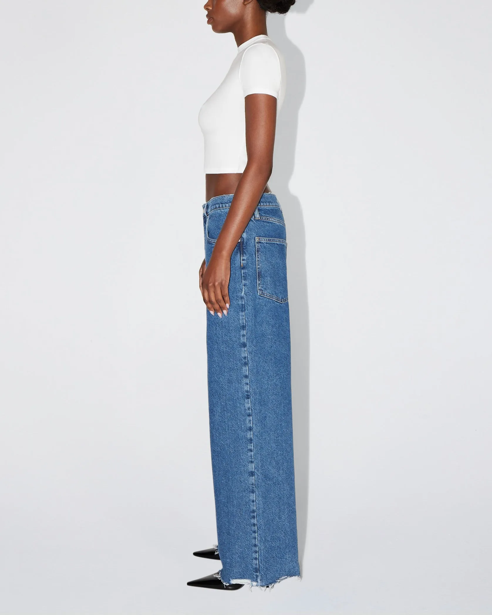 Classic Low Rise Denim | Medium Wash sold by KHY product image thumbnail 3