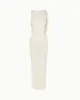 Sueded Stretch Knotted Maxi Dress | Stone sold by KHY
