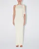 Sueded Stretch Knotted Maxi Dress | Stone sold by KHY