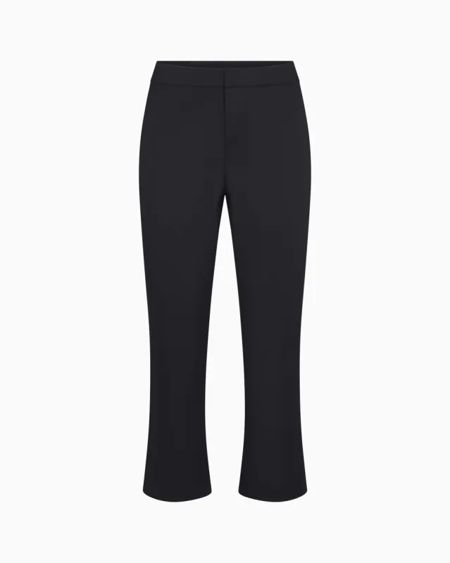 Poplin Low Rise Capri | Black sold by KHY