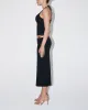 Soft Stretch High Neck Tank | Black sold by KHY