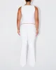 Sleek Stretch Low Rise Pant | Bright White sold by KHY