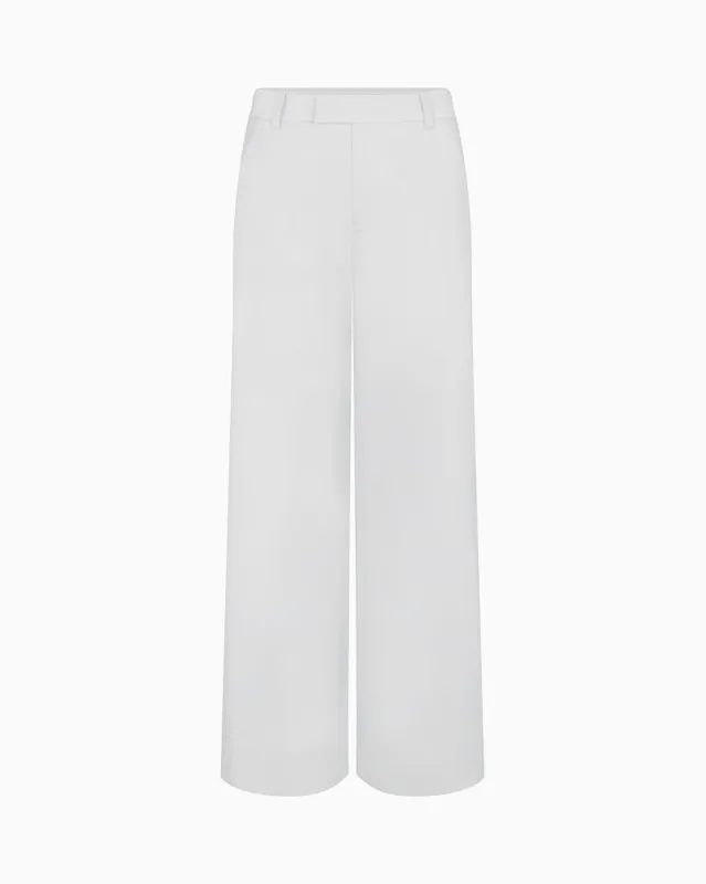 Poplin Low Rise Trouser | Light Grey sold by KHY