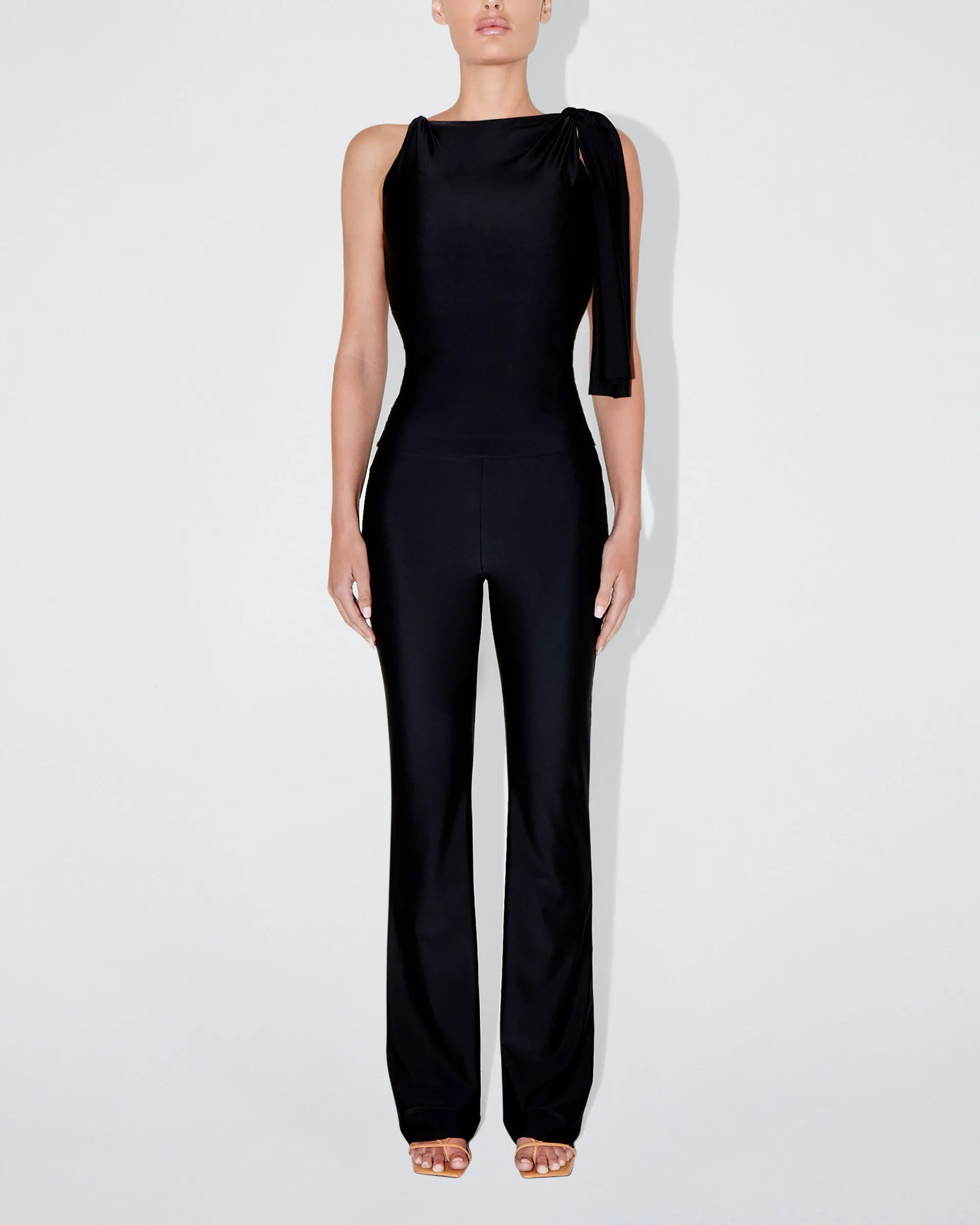 Sleek Stretch Low Rise Pant | Black sold by KHY product image thumbnail 2