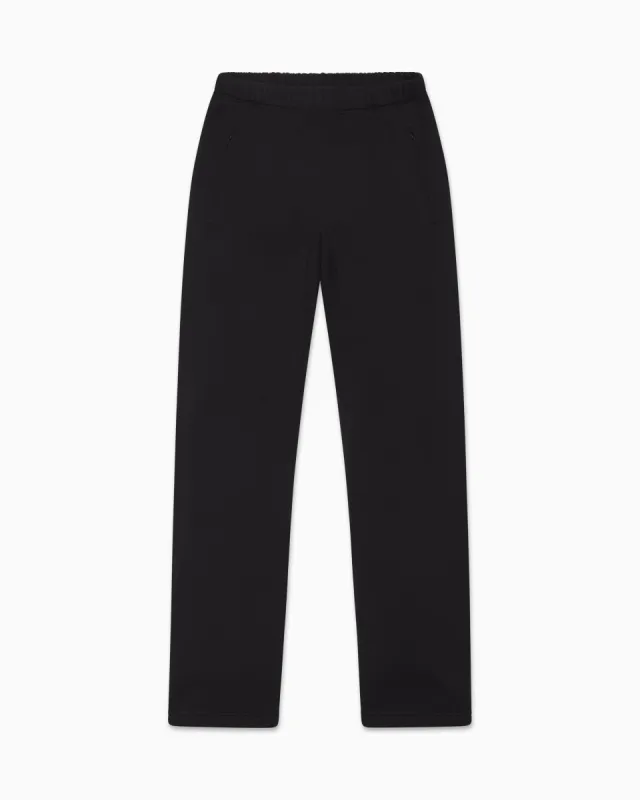 Fleece Straight Leg Pant | Black sold by KHY