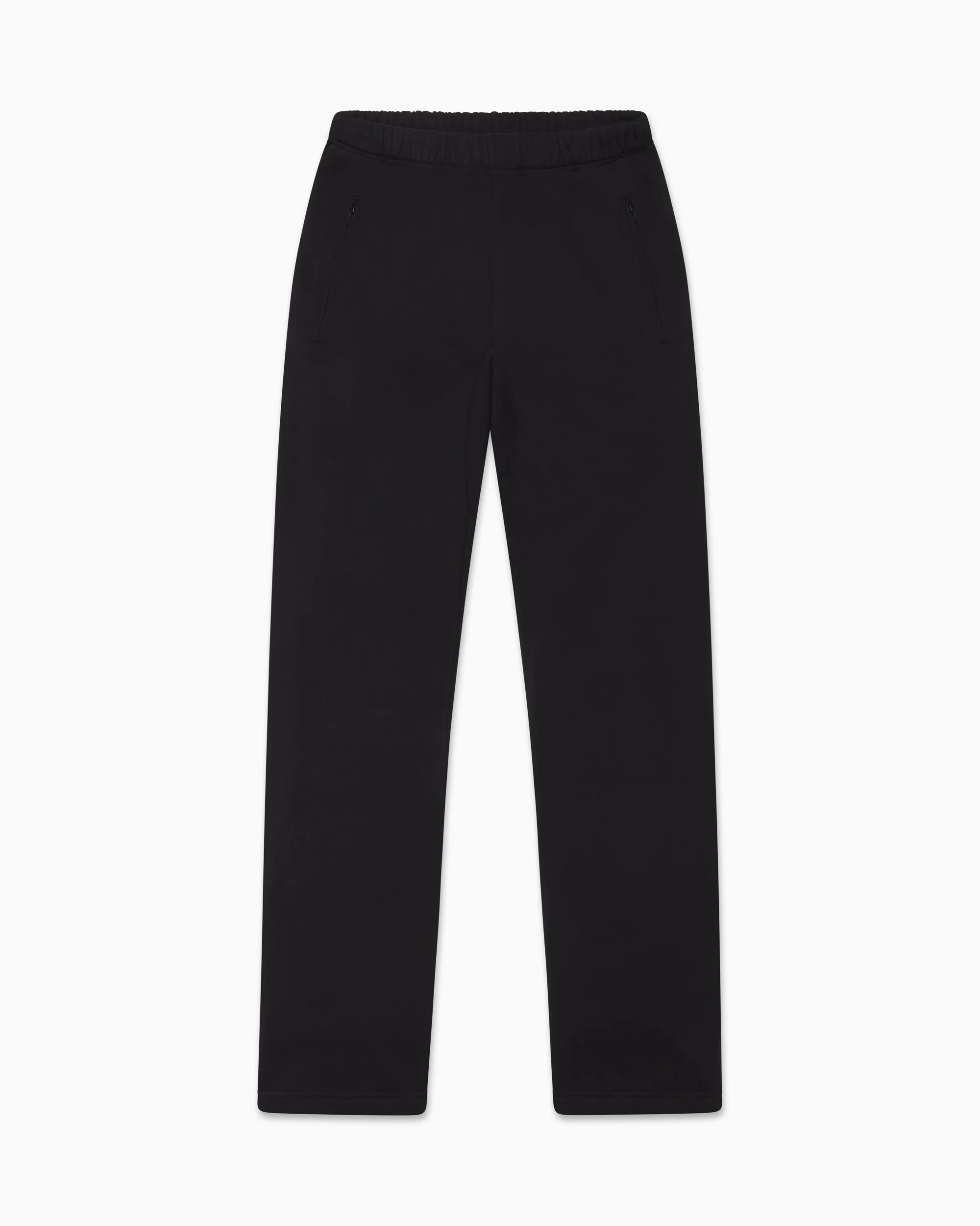 Fleece Straight Leg Pant | Black sold by KHY
