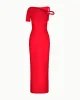 Sleek Stretch Twist Maxi Dress | Tomato sold by KHY