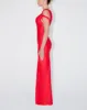 Sleek Stretch Twist Maxi Dress | Tomato sold by KHY