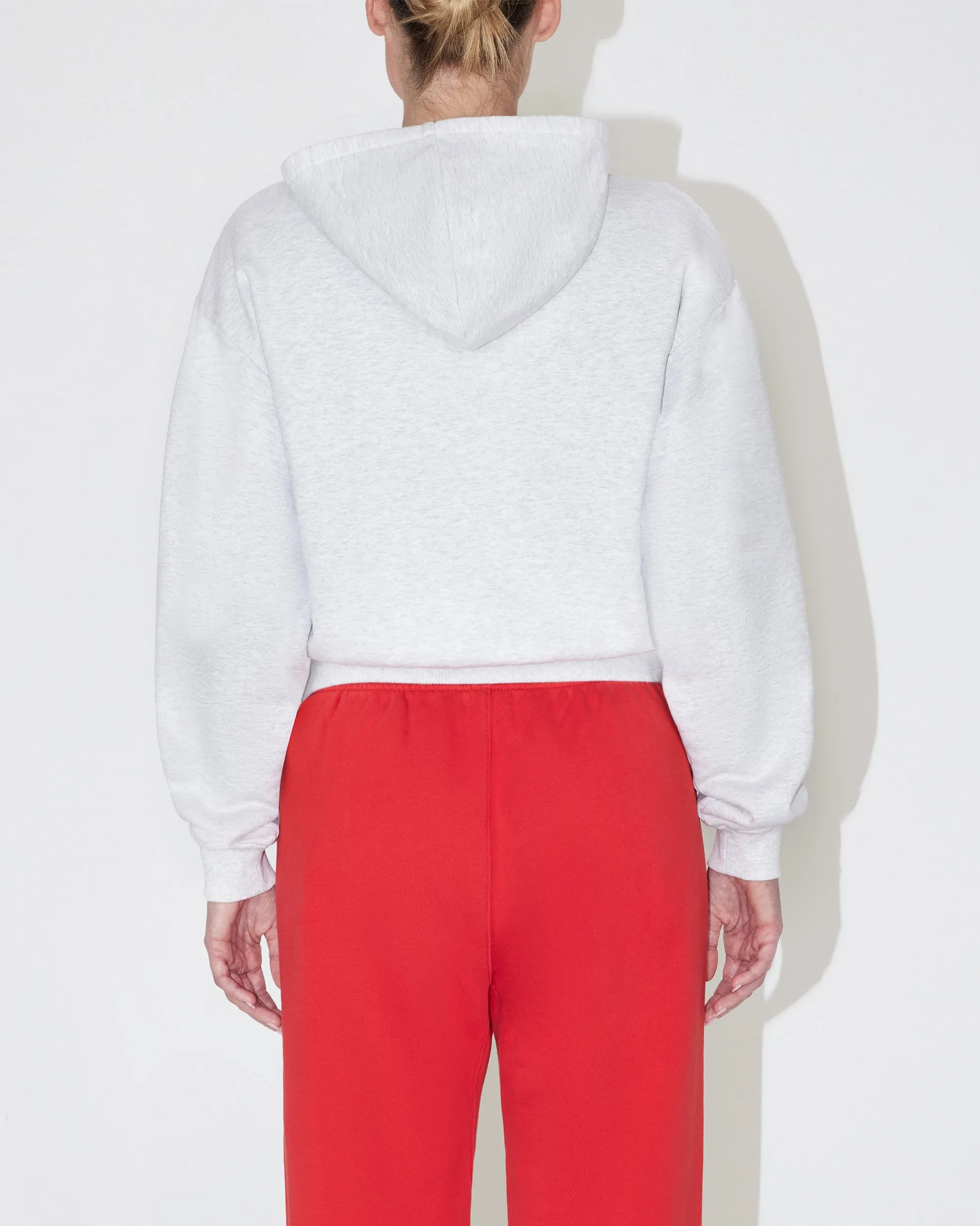 Fleece Zip Hoodie | Light Heather Grey sold by KHY product image thumbnail 5