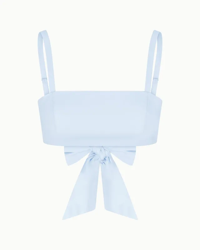 Poplin Bralette | Ice Blue sold by KHY