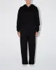 Fleece Zip Hoodie with Oversized Hood | Black sold by KHY