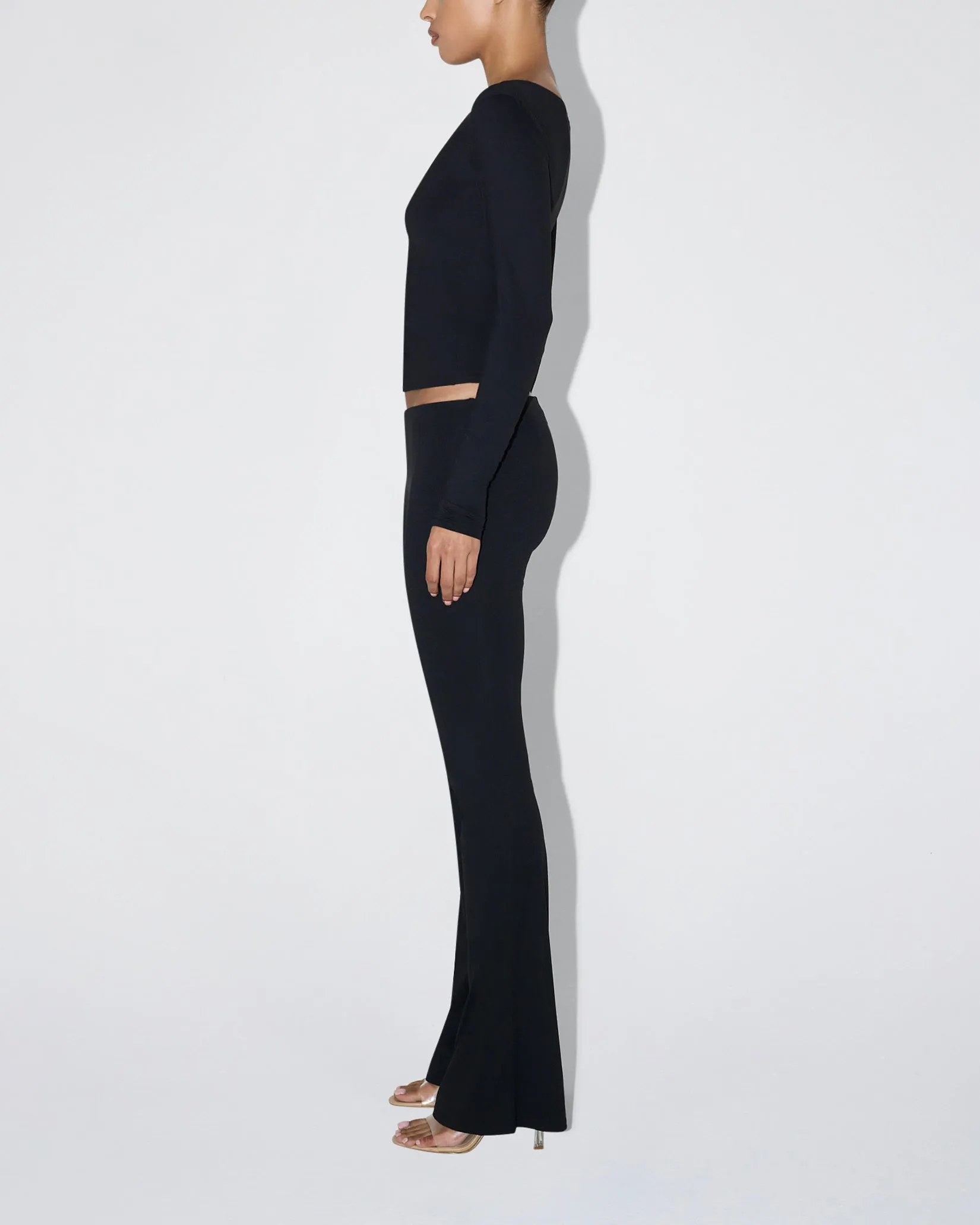 Smooth Stretch Low Rise Pant | Black sold by KHY product image thumbnail 4