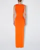 Sueded Stretch Knotted Maxi Dress | Papaya sold by KHY