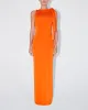 Sueded Stretch Knotted Maxi Dress | Papaya sold by KHY