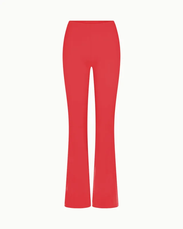 Soft Stretch Low Rise Pant | Cherry sold by KHY