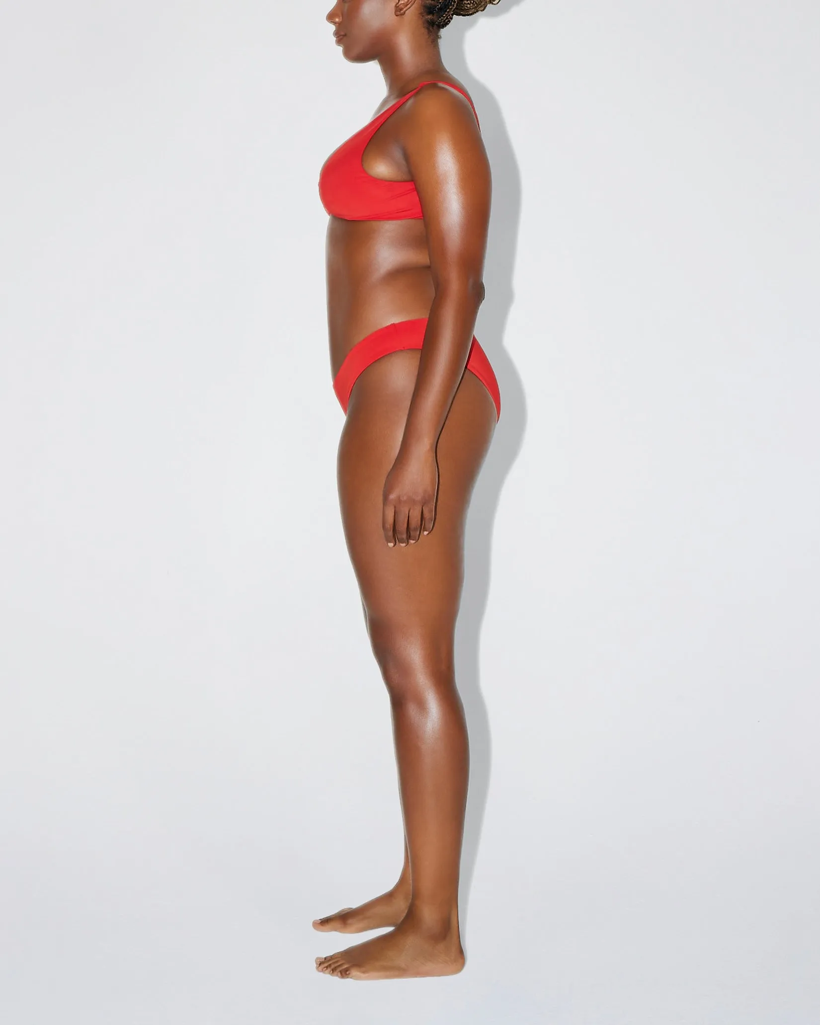 Low Rise Bikini Bottom | Cherry sold by KHY product image thumbnail 4