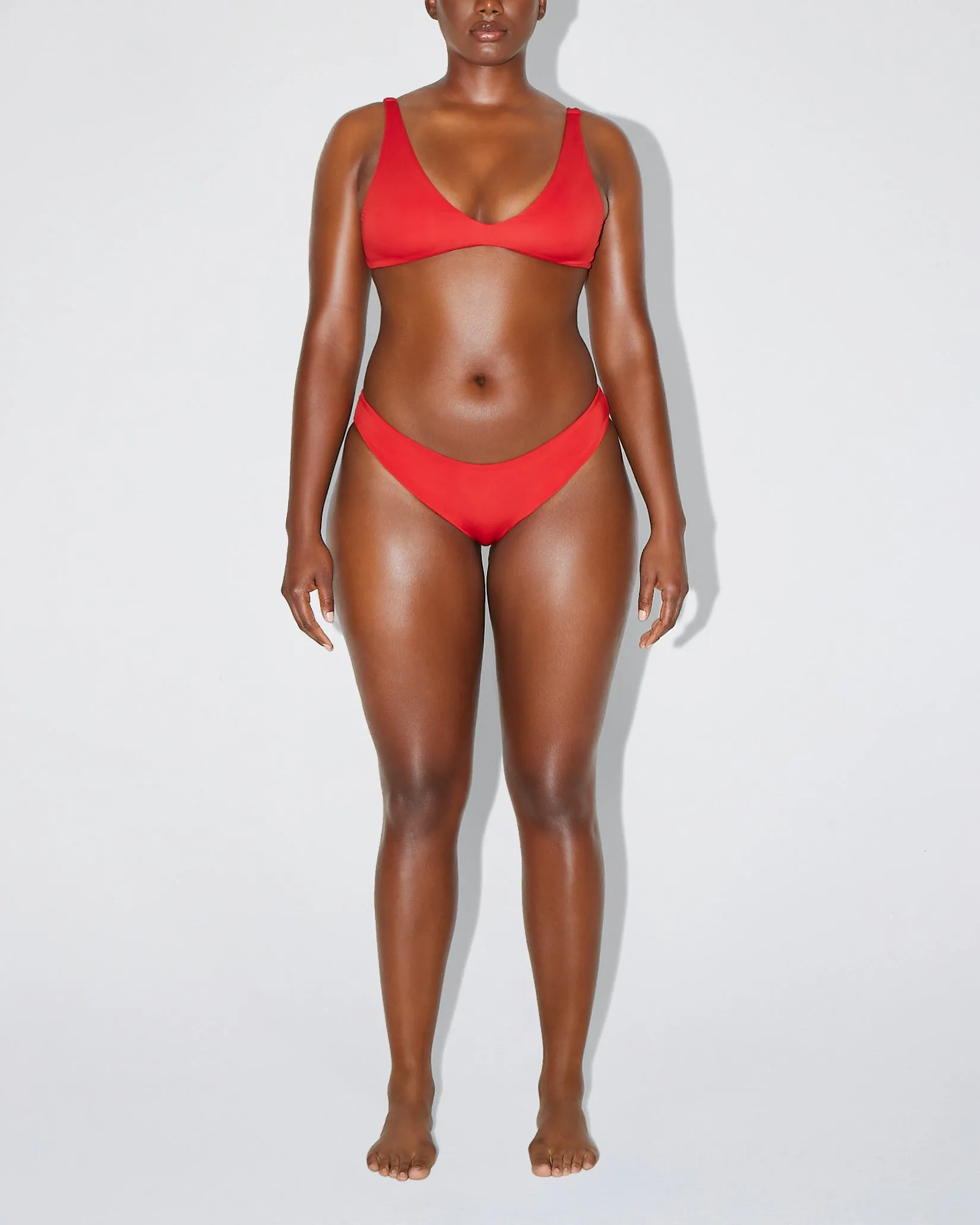Low Rise Bikini Bottom | Cherry sold by KHY product image thumbnail 3