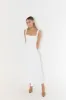 The Ultimate Muse High Waist Square Neck Midi Dress sold by Odd Muse