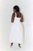 The Ultimate Muse High Waist Square Neck Midi Dress sold by Odd Muse