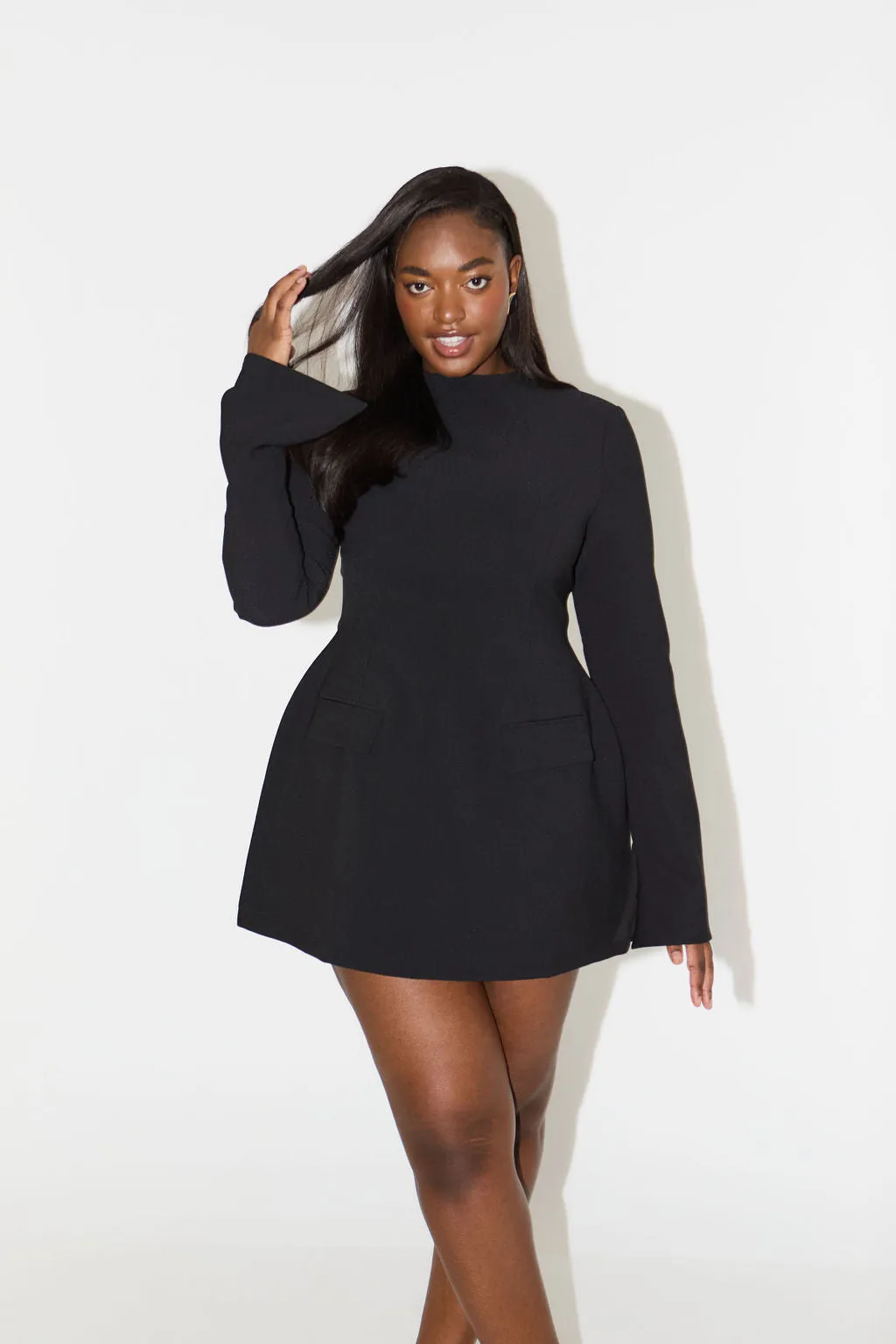 The Ultimate Muse Split Sleeve Mini Dress sold by Odd Muse product image thumbnail 4