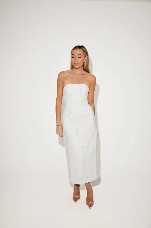 The Ultimate Muse Embellished Midi Dress sold by Odd Muse