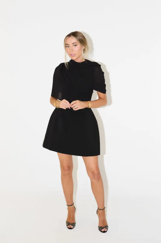 The Ultimate Muse Gathered Mini Dress sold by Odd Muse