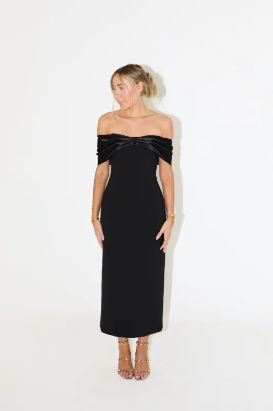 The Ultimate Muse Bow Midi Dress sold by Odd Muse
