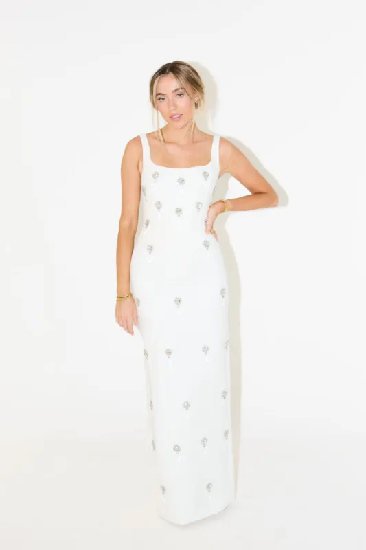 The Ultimate Muse Crystal Maxi Skirt sold by Odd Muse