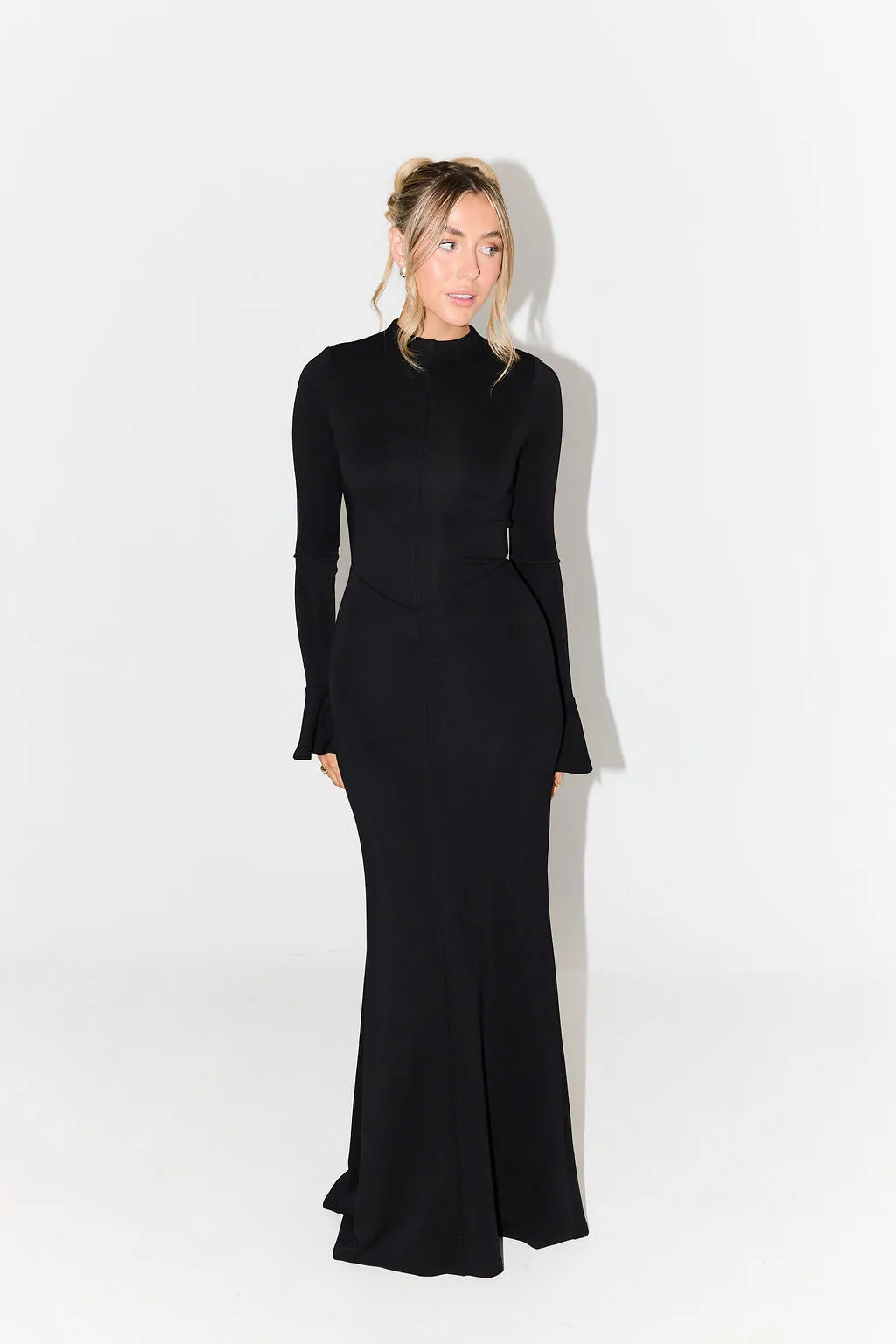 The Ultimate Muse Knitted Long Sleeve Maxi Dress sold by Odd Muse product image thumbnail 2
