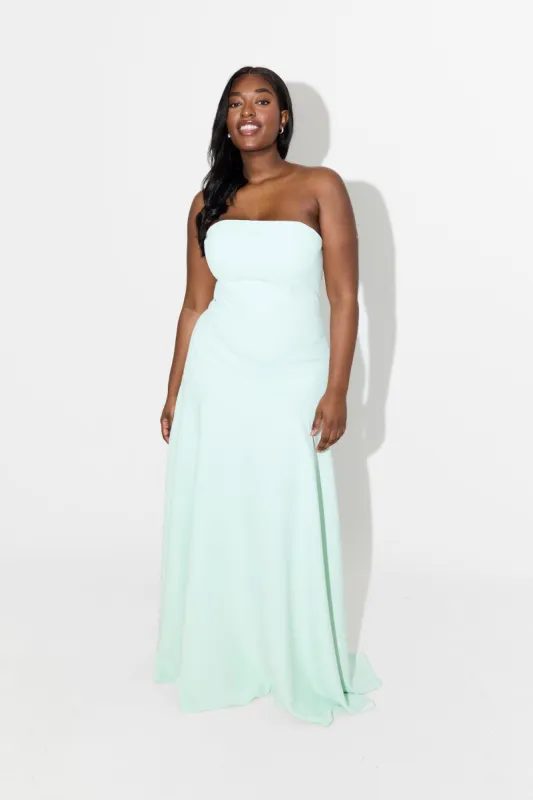 The Ultimate Muse Strapless Maxi Dress sold by Odd Muse