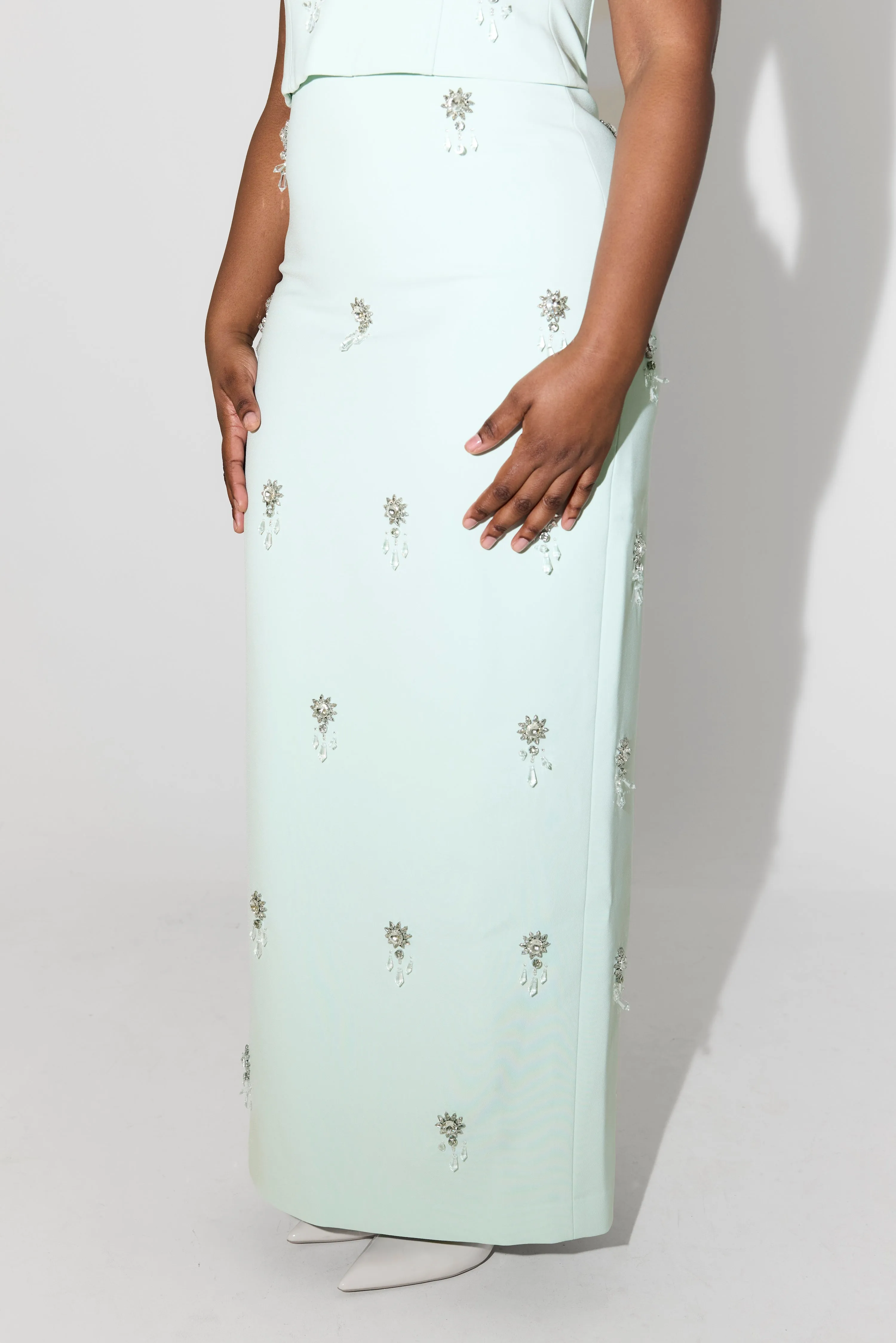 The Ultimate Muse Crystal Maxi Skirt sold by Odd Muse product image thumbnail 2