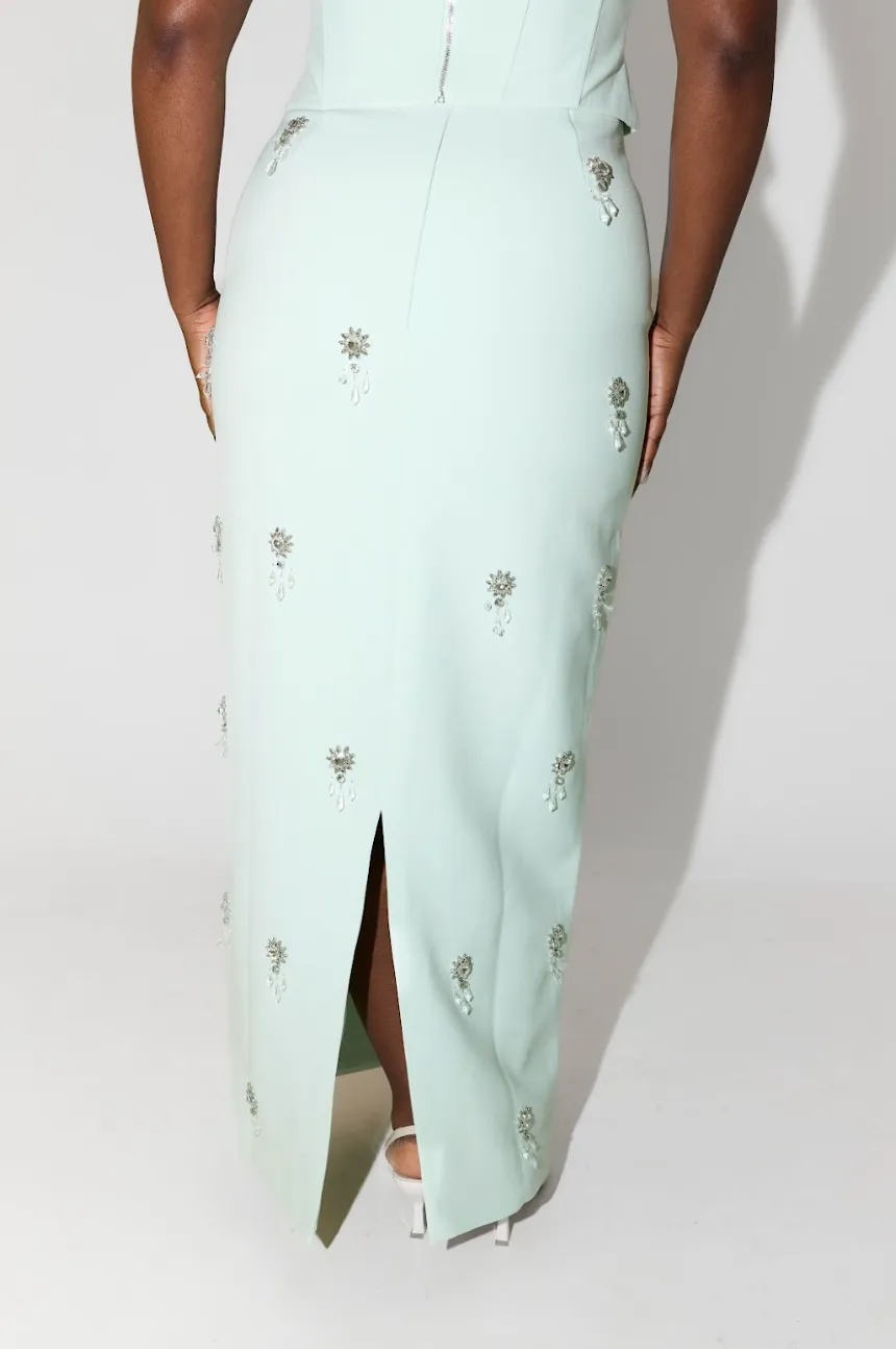 The Ultimate Muse Crystal Maxi Skirt sold by Odd Muse product image thumbnail 4